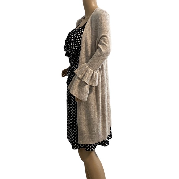 INC International Concept Women’s Cardigan Beige, s M ALSU01932 - Picture 2 of 4